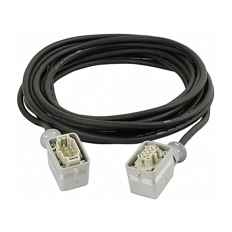 DAP FP0110 Power Multicable 6-pin male-female, 6 x 1.5 mm²